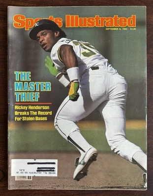 Rickey Henderson 1982 Sports Illustrated Magazine - Image 1 of 3