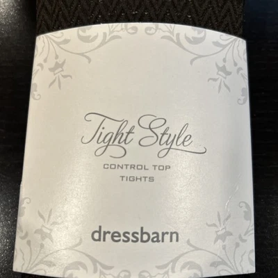 Medias Dressbarn Tight Style Control Top Marrón 3x/4x Foto 1 de 4