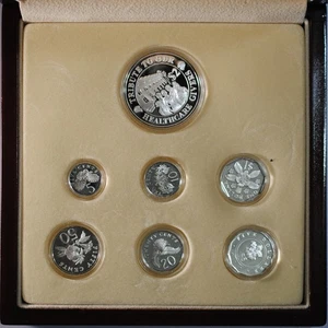 2003 Singapore Premium Silver Proof Set - Picture 1 of 2