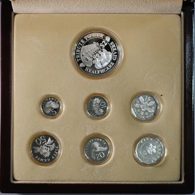 2003 Singapore Premium Silver Proof Set - Image 1 of 2