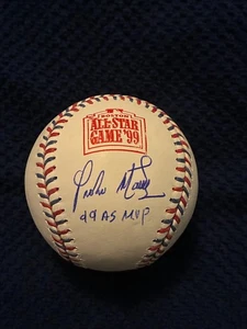 PEDRO MARTINEZ AUTOGRAPHED SIGNED RAWLINGS 99 ALL STAR GAME BASEBALL JSA BOSTON - Picture 1 of 4