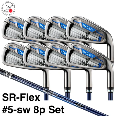 Majesty Royale Iron Wedge 8pcs Set #5-9.PW.AW.SW SR-Flex LV550 Graphite Shaft RH - Image 1 of 4