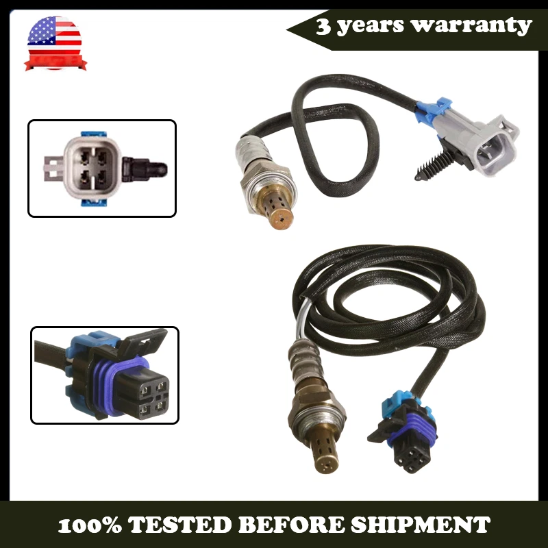 Комплект из 2 датчиков кислорода подходит для 2001-2004 OLDSMOBILE ALERO PONTIAC GRAND AM 3,4 л - Изображение 1 из 4