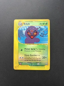 Pokemon Karte Expedition Base Set E Serie Arbok Reverse Holo 3/165 WOTC - Bild 1 von 8