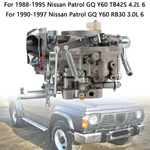 2 Barrel Carburetor 16010-26J00 Pour Nissan Patrol GQ Y60 TB42S 4.2L RB30 3.0L 6 - Picture 1 of 13