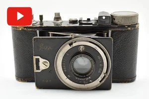 Seltene 30er Jahre [N postfrisch] Krauss G.A. Peggy I analoge Kamera schwarz mit 5 cm f2.8 aus Japan - Bild 1 von 20