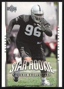 2007 Upper Deck Star Rookies Rookie Exclusives Edition Quentin Moses Rookie - Picture 1 of 2
