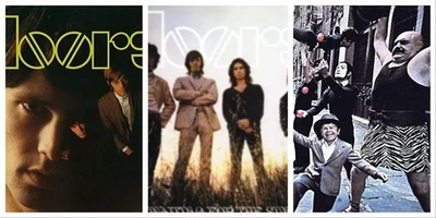 The Doors - Debut (S/t)/Strange Days/Waiting for the Sun 3 LP job lot [sealed] - Image 1 of 2