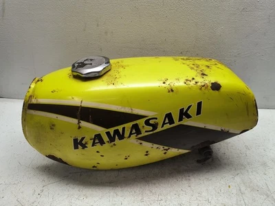 1976 川崎 KE125 KE 125 原始设备制造商油箱燃料汽油水库盖 Petcock — 第 1/4 张图片