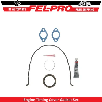 Juego de juntas de cubierta de distribución de motor Fel-Pro para Chevrolet C60 Kodiak 1996 Foto 1 de 2