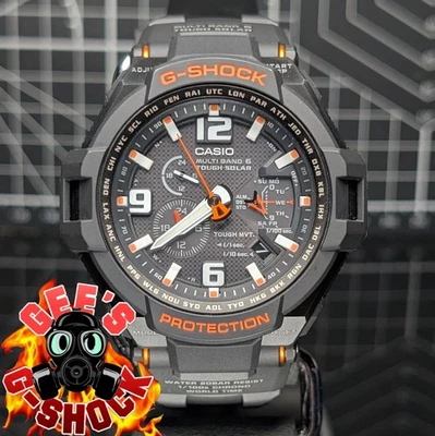 Casio G-Shock GW-4000 Multibanda Resistente Solar GravityMaster Negro Gris GW-4000-1A Foto 1 de 4