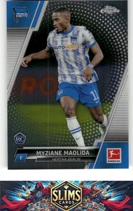 2021-22 Topps Chrome Bundesliga Hertha BSC Berlin Myziane Maolida #10 Rookie - Bild 1 von 2