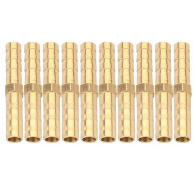  10pcs 6mm Tubo flessibile Barbulto Bulloncella Barbed Tubo Tubo Raccordo uguale - Imagen 1 de 4