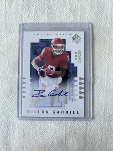 Dillon Gabriel 2024 SP Authentic RC Rookie Future Watch 2000 Retro Auto /299 - Bild 1 von 2
