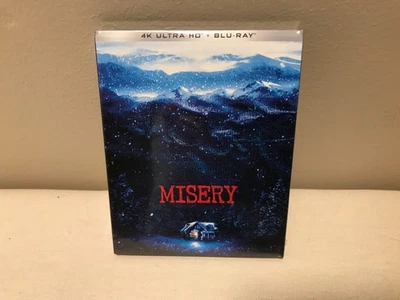 MISERY 4K BLU RAY SLIPCOVER KINO LORBER NEW SEALED FREE S/H Foto 1 de 4