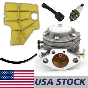 Filtro de aire de carburador filtro de combustible de aceite para motosierra Stihl 070 090 envío desde EE. UU. - Imagen 1 de 1