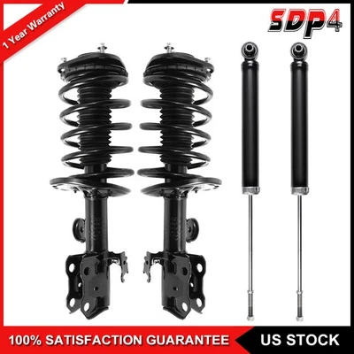 Front and Rear Strut Shock Absorbers For 10 2011 2012 13 14 15 Toyota Prius - Image 1 of 4