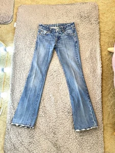 Levi’s 401 Ultimate Bootcut Vintage Made In USA 100% Cotton Size 26L Jeans - Picture 1 of 12