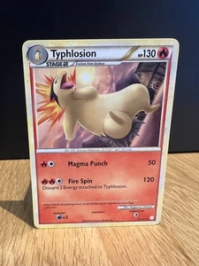 Typhlosion HeartGold & Soulsilver 32/123 NM - Mint Rare Non Holo Pokemon Karte - Bild 1 von 2