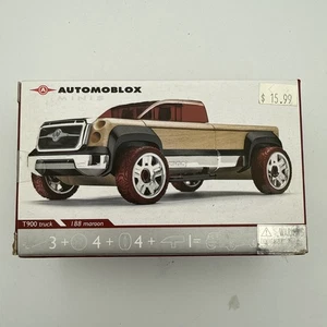 T900 Truck Automoblox Minis Real Wood Customizable Vehicles 55115 - Picture 1 of 6