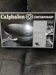 Calphalon Contemporary Nonstick 12-Inch Flat-Bottom Wok - Picture 1 of 6