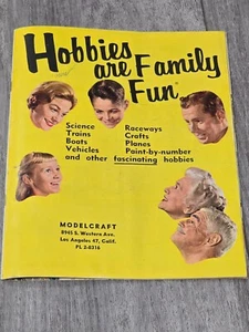 Rare Vintage 1961 Catalog Titled Hobbies are Family Fun cars trains dolls 24 pgs - Bild 1 von 7