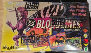 1993 Skybox DC Comics Bloodlines Factory Sealed Box 36 Packs Cards - Picture 1 of 3
