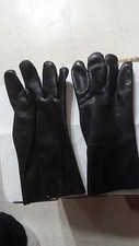 15 pair of Condor chemical resistent pvc rough coat 12 inch gloves size m