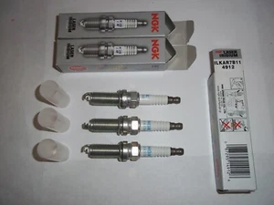 3 NGK ILKAR7B11 Spark-Plugs for CITROEN C1, PEUGEOT 108, TOYOTA AYGO, YARIS 1.0 - Picture 1 of 12