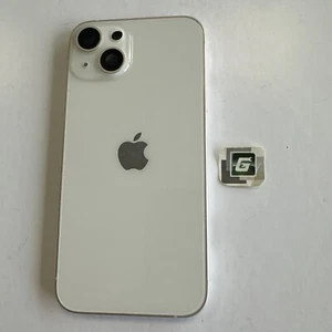 Marco de carcasa desnudo genuino OEM blanco grado C para Apple iPhone 13 - Imagen 1 de 2