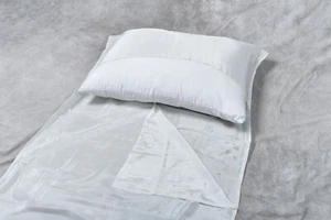 Single Pure Silk Sleeping Bag Liner for Camping Hiking Hostel Travel - Picture 1 of 36