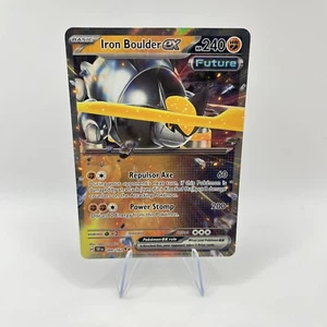 Iron Boulder ex 099/162 Sv05: Temporal Forces Holo Ultra Rare NM - Picture 1 of 2