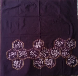 Japanese vintageWrap Cloth Kimono Furoshiki Fabric Hankerchief - Picture 1 of 3