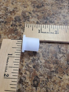 Cojinete de manguito de funcionamiento en seco de ultra baja fricción PTFE, 18 mm S, x 17 mm H, x 20 mm L - Imagen 1 de 3