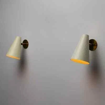 Aplique de pared vintage de mediados de siglo de 1940 par de luces modernas Sputnik hechas a mano Foto 1 de 4