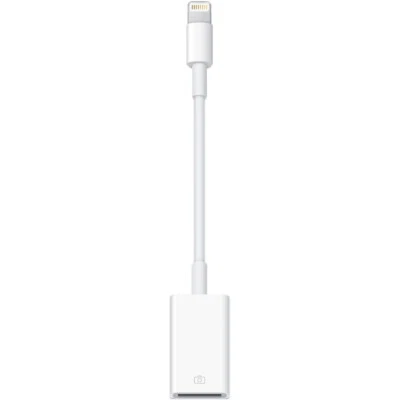 CAVO ADATTATORE FOTOCAMERA USB A APPLE LIGHTNING ORIGINALE UFFICIALE A1440 ORIGINALE - Immagine 1 di 2