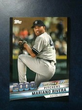 Mariano Rivera 2020 Topps Decade's Best black parallel card /299 Yankees
