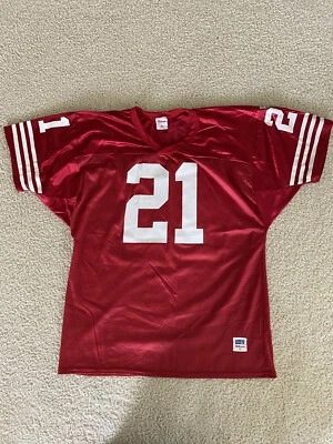 Camiseta Wilson Auténtica Deion Sanders Vintage NFL San Francisco 49ers Años 90’s Foto 1 de 4