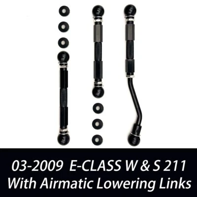 KIT SUSPENSIÓN ESLABONES DESCENSORES AJUSTABLES PARA MERCEDES BENZ CLASE E W211 E63 E500 Foto 1 de 4