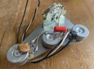 Fender Stratocaster PTB Passive Treble Bass Wiring Harness 250k CTS CRL 5 Way - Picture 1 of 6