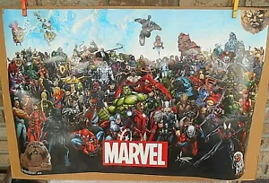 MARVEL UNIVERSE COMICS THE LINE UP 15 POSTER DA PARETE 22,5" X 34" - Foto 1 di 9