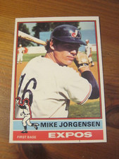1976 OPC O Pee Chee #117 Mike Jorgensen - Montreal Expos                     ZB3