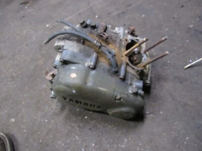 1980 yamaha mx100 lower end motor engine crank cases transmission - Image 1 of 2