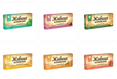 Altai Oleoresin Chewing Gum Oral Hygiene Dental Care ЖИВИЦА АЛТАЙСКАЯ - Image 1 of 4