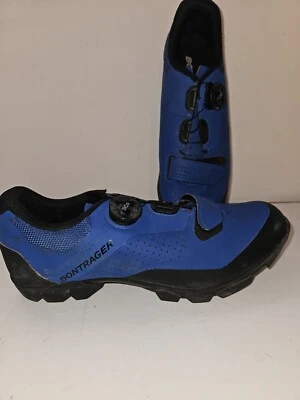 禧玛诺男女通用 SH-XC501 MTB 越野 Schuhe 系统 SPD Blau 尺寸 8 — 第 1/4 张图片