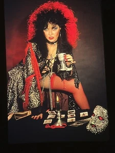 Rock Goddess Photo Kerrang Original Ray Palmer Archive Transparency circa 1980s - Picture 1 of 13