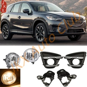 For Mazda CX-5 2013-16 Halogen Fog Lamp+Fog lamp Cover+Fog Light Bracket ASSY s - Bild 1 von 11