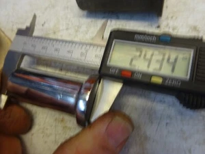 Vintage Harley Panhead Shovel NOS Rpl OEM 58-66 Chrome Rear AXLE Spacer - Picture 1 of 4