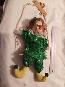 Vintage Clown On A Swing - Picture 1 of 4
