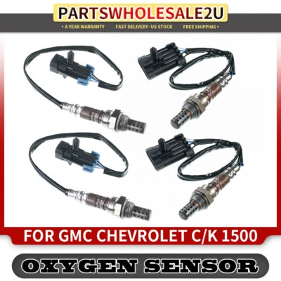 4 sensores de oxígeno O2 para GMC Chevrolet C/K 1500 2500 Express Tahoe Silverado Foto 1 de 4